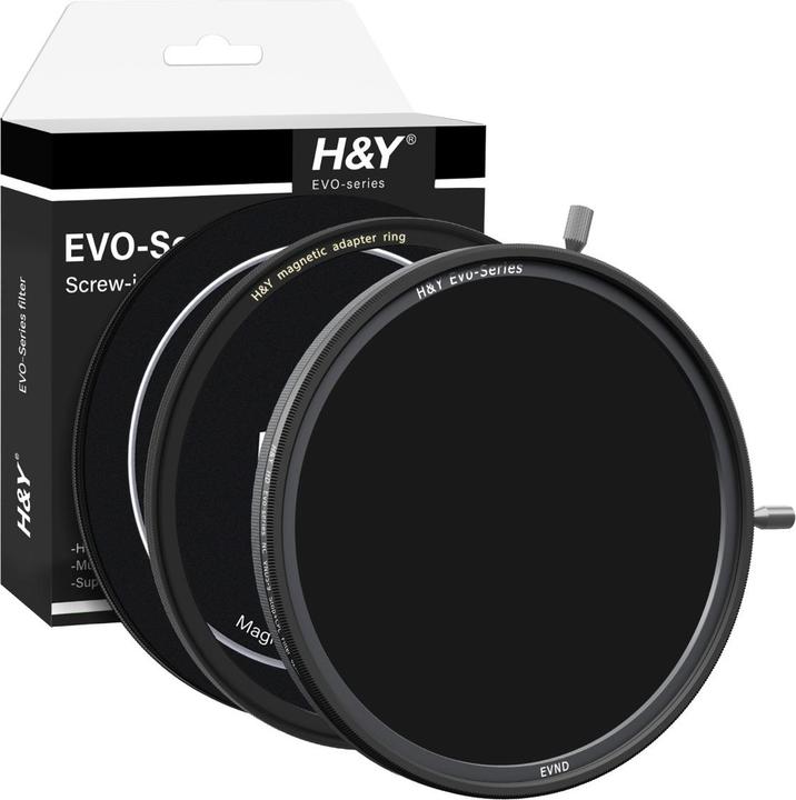 Actual product image H&Y HD EVO ND3-512 Filter Kit 67mm (67 mm, Neutral density filter, 67 mm)