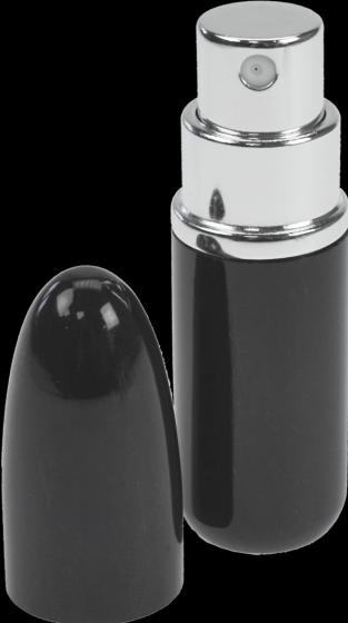 Immagine prodotto Spruzzatore tascabile, alluminio, nero, per 4 ml, altezza: 7,5 cm (4 ml)