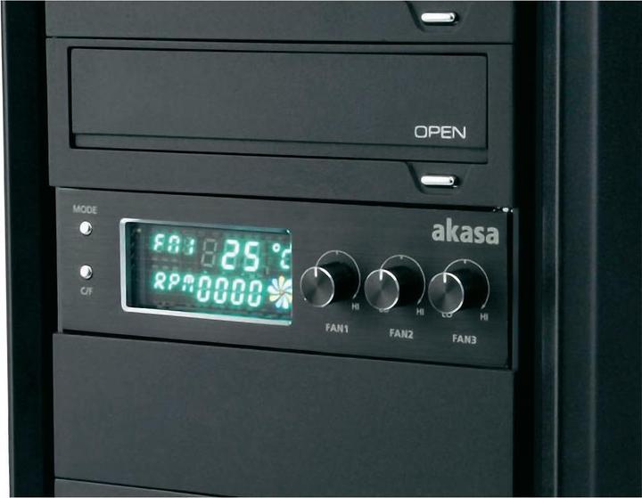 Actual product image Akasa FC.trio (3 Fan)