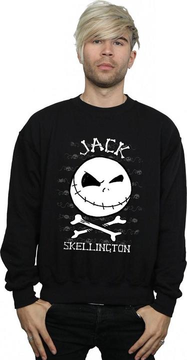Immagine prodotto Disney Nightmare Before Christmas Jack Face Felpa Uomo (S)