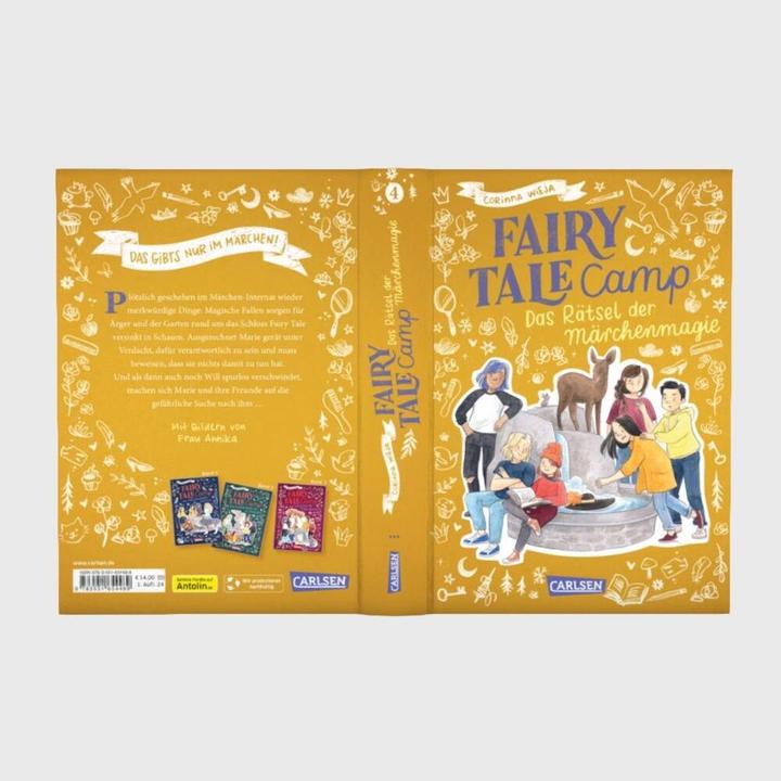 Immagine prodotto Fairy Tale Camp 4: L'enigma della magia delle fiabe (Corinna Wieja, Annika Sauerborn, Tedesco)