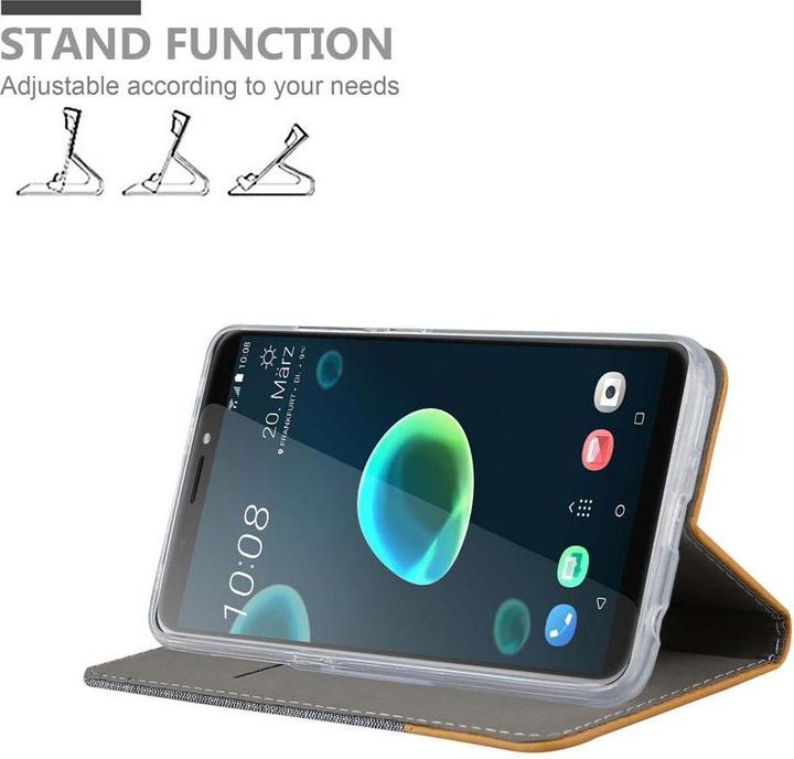 Produktbild Cadorabo Jeans Optik (HTC Desire 12+)