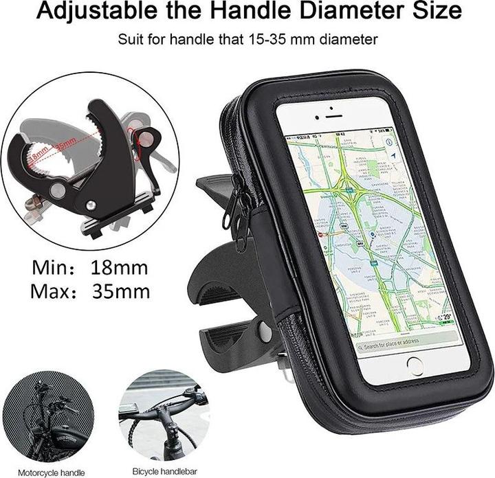 Actual product image Forever Holder 2-wheel waterproof smartphone