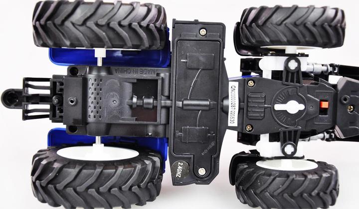 Immagine prodotto Amewi Trattore RC con caricatore frontale LiIon 500mAh blu/6+ (RTR pronto all'uso)