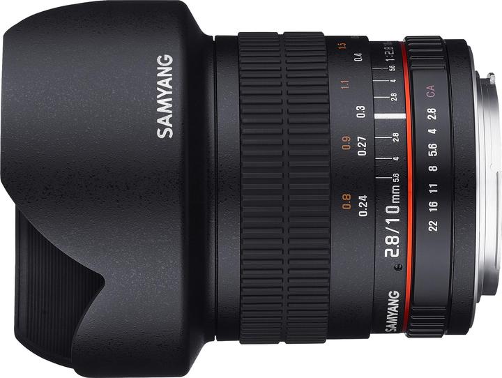 Actual product image Samyang 10mm F2.8 Sony E (Sony E, APS-C / DX)
