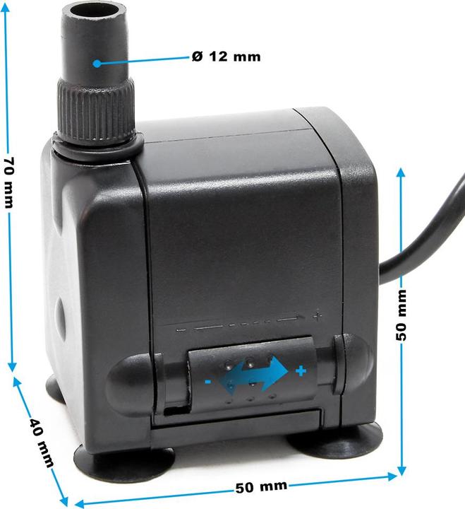 Produktbild SunSun JP-032 Aquariumpumpe 350l/h 5W kleine Aquariumpumpe für Mini Aquarium 25L