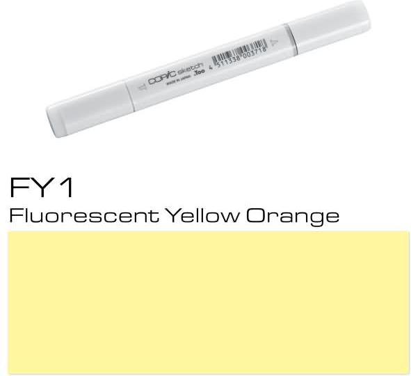 Produktbild Copic Sketch Typ FY - 1 (FY (FY1) - Fluorescent Yellow, 1 x)