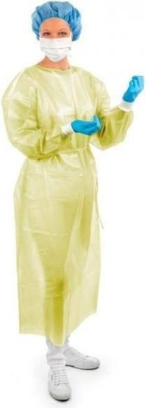 Image du produit Evercare blouse de protection jaune
