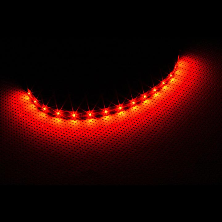 Actual product image Lamptron FlexLight Professional - 15 LEDs - fire red