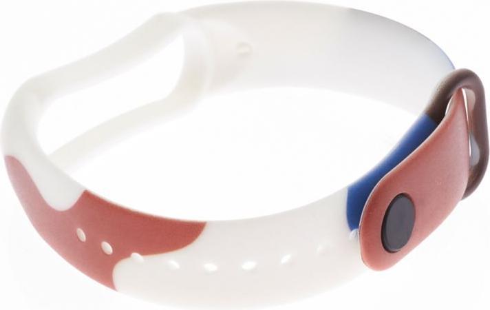 Actual product image Hurtel Strap Moro Wristband for Xiaomi Mi Band 4 / Mi Band 3 Silicone Strap Camo Watch Bracelet (8) (Plastic)