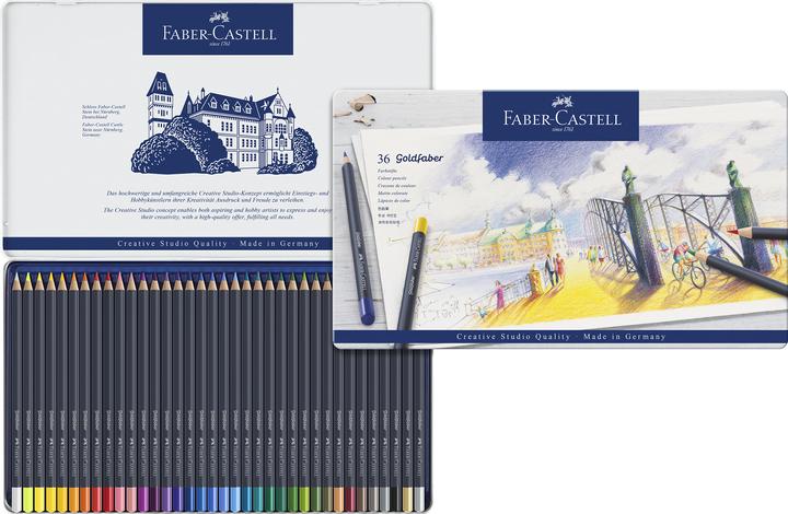 Produktbild Faber-Castell Goldfaber (Mehrfarbig, 36 x)