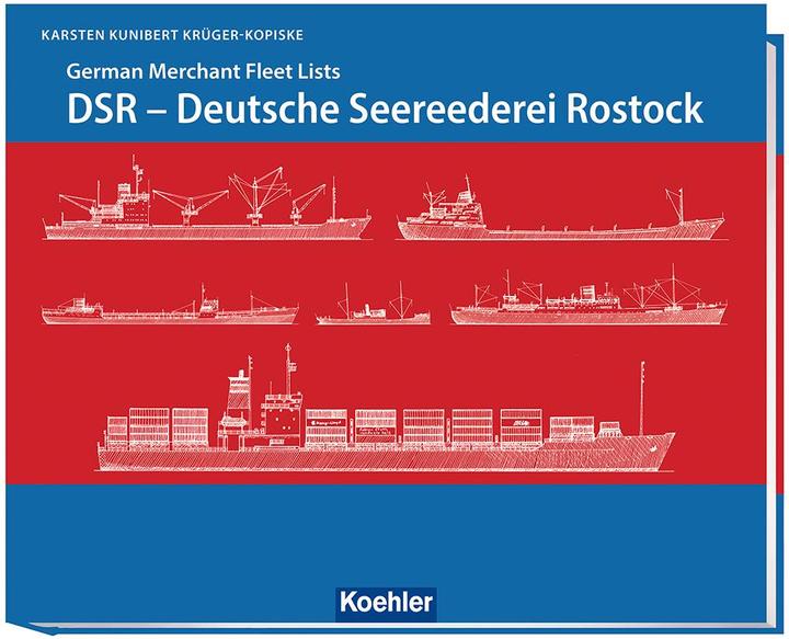 Actual product image DSR - Deutsche Seereederei Rostock (German, English, Krger-Kopiske Karsten Kunibert, 2023)