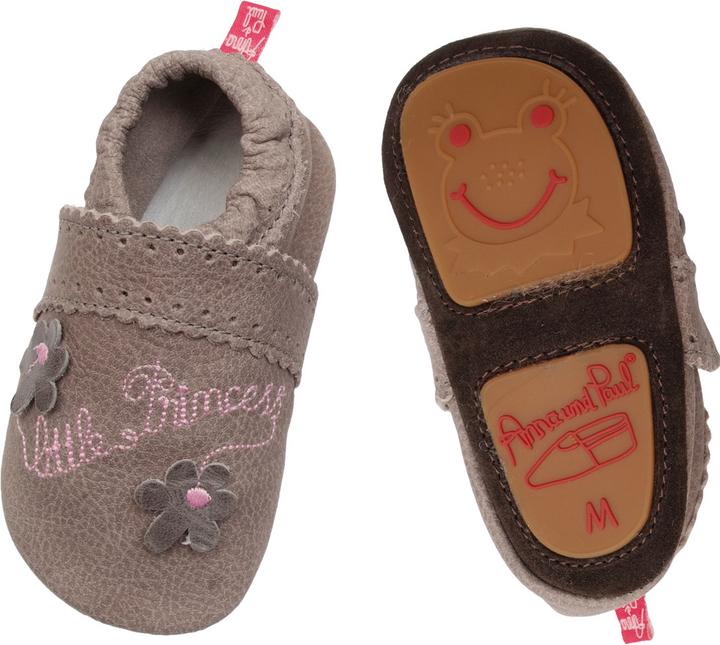 Produktbild Anna und Paul Little Princess, stein, mit Gummisohle (22)