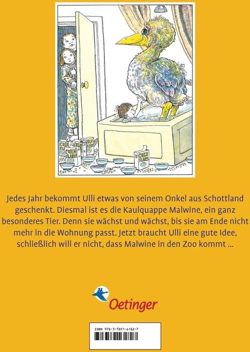 Immagine prodotto Malwine in der Badewanne (Tedesco, Steven Kellogg, 1979)