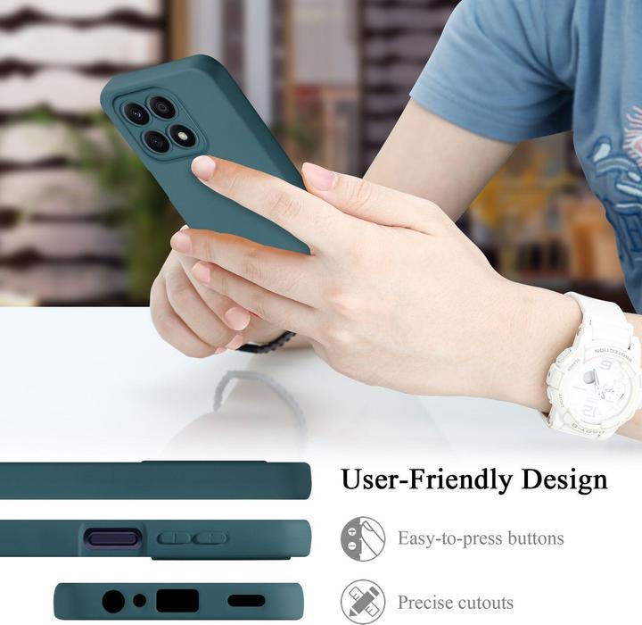 Immagine prodotto Cadorabo Custodia per Honor x8a in TPU con design in silicone a protezione dai liquidi (Honor X8a)