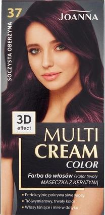 Image du produit Joanna Multi Cream Color Hair Dye 37 Juicy Aubergine (Juicy aubergine)