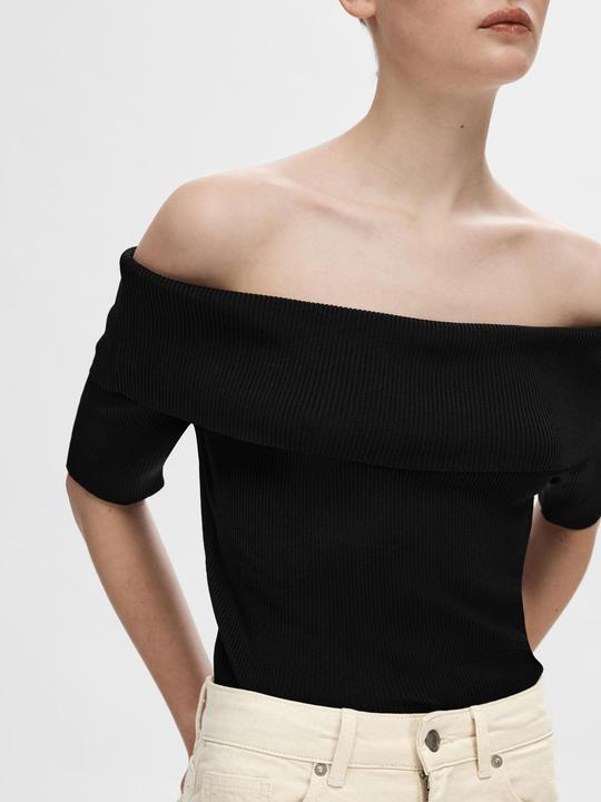 Produktbild Selected Femme Schulterfreies Strickoberteil (L)