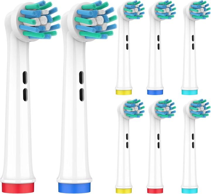Ora-Care Ersatzbürsten Tiefenreinigung kompatibel mit Oral-B 8er Pack (8 x)