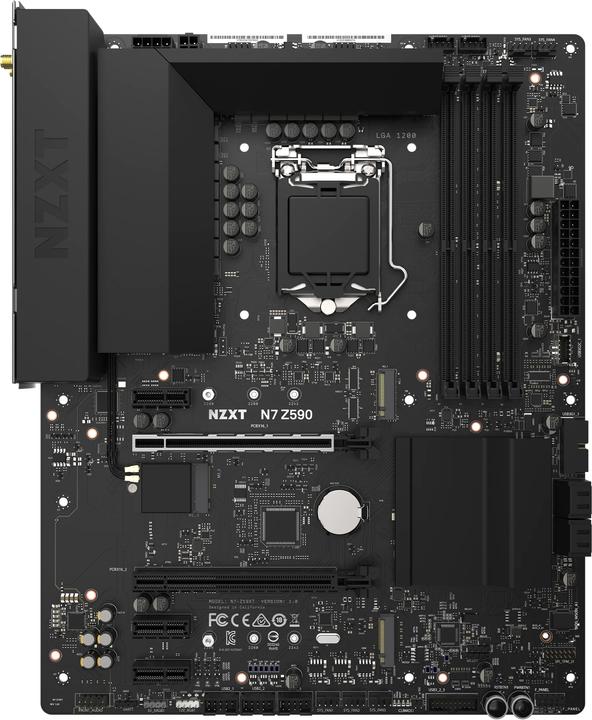 NZXT N7 Z590 (LGA 1200, Intel Z590, ATX)