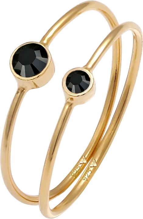 Image du produit Elli Set de bagues, bague solitaire (64, Argent 925)