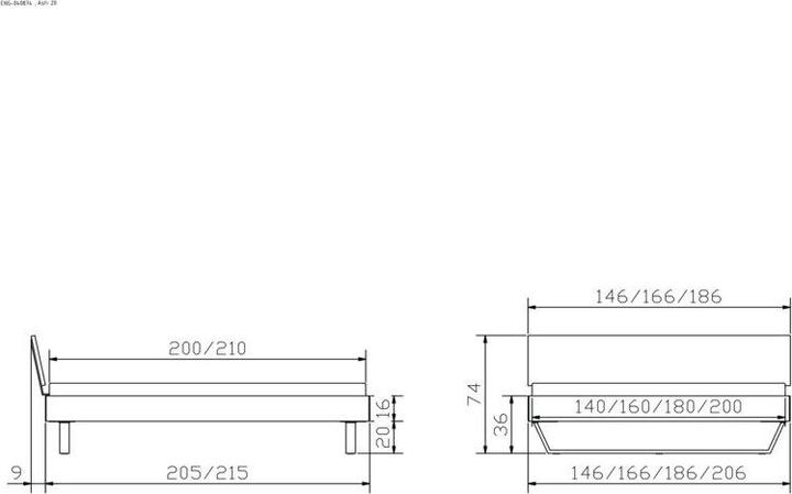 Produktbild Hasena Asti (180 x 200 cm)
