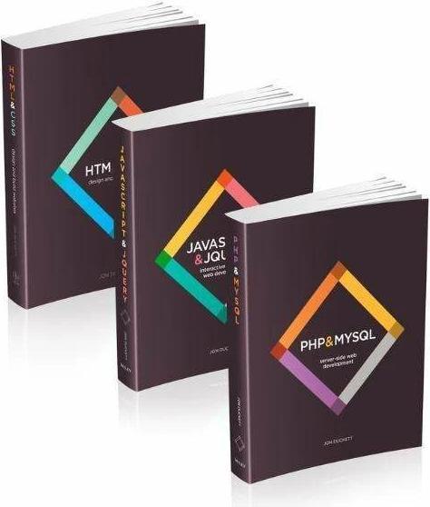 Immagine prodotto Front-End Back-End Development with HTML, CSS, JavaScript, jQuery, PHP, and MySQL (Inglese, Jon Duckett, 2022)
