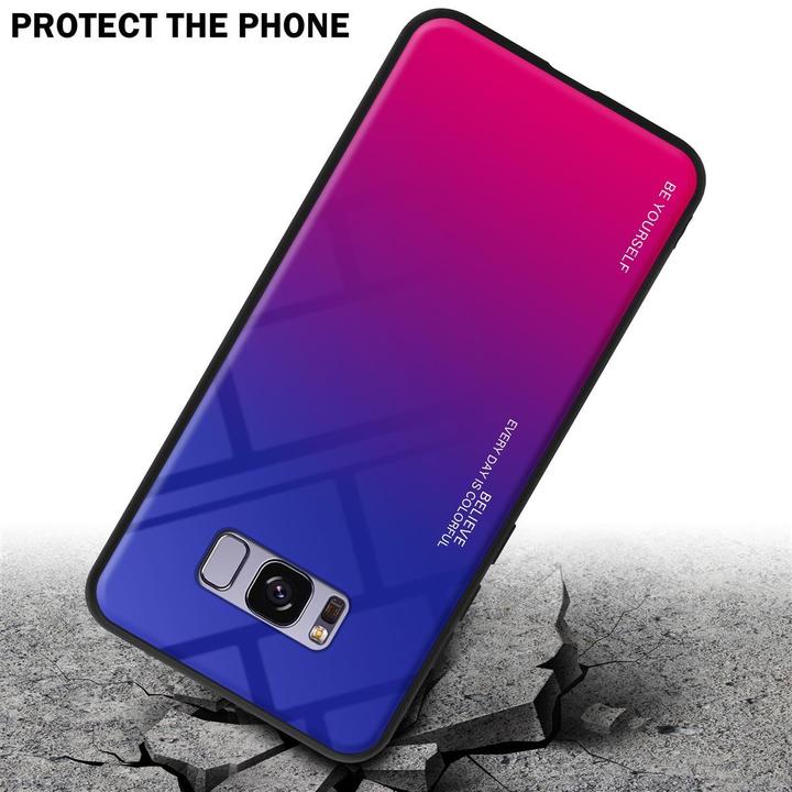 Produktbild Cadorabo TPU 2 Farben Glas Cover (Samsung Galaxy S8+)
