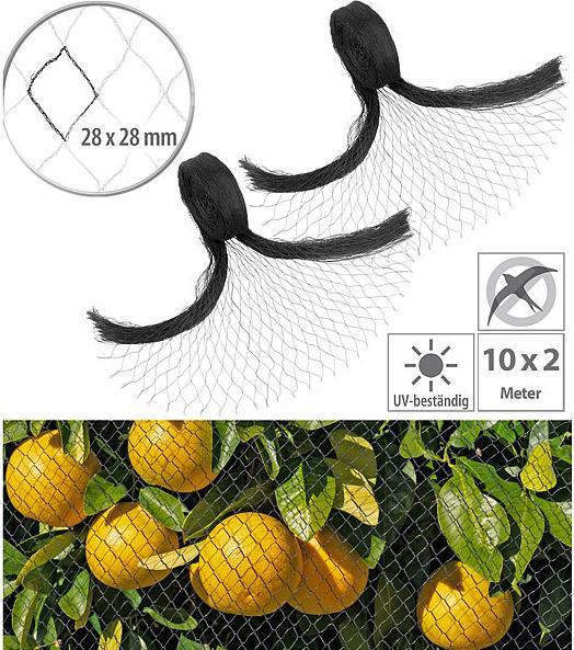 Produktbild Royal Gardineer 2er-Set Vogelschutznetze für Obstbäume
