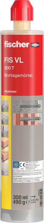 Actual product image Fischer Installation mortar FIS VL (620 g)