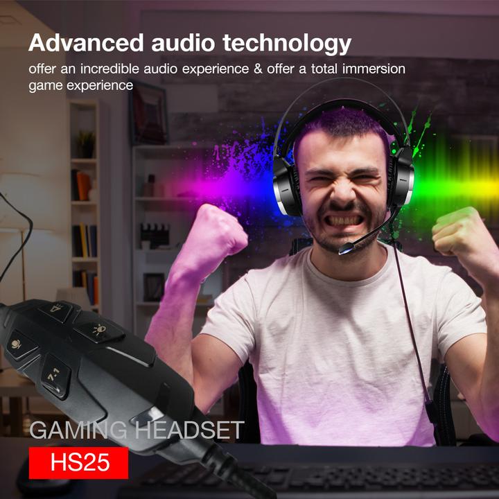 Image du produit Lenovo Casque de jeu HS25 (Filaire)