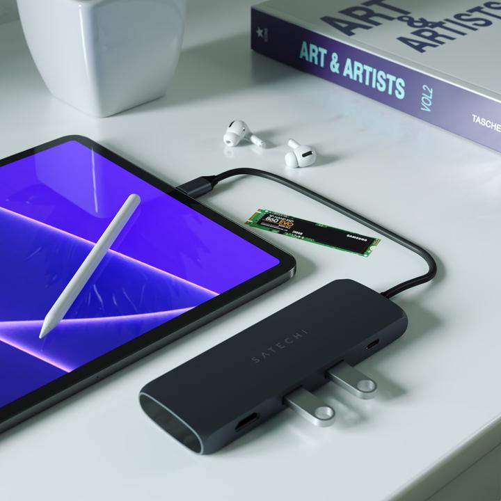Actual product image Satechi Hybrid Multiport (USB-C, 1 Ports)