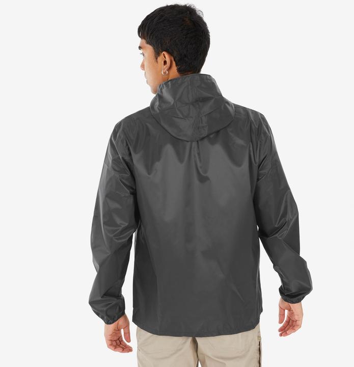 Produktbild Quechua Regenjacke Herren Raincut Fullzip - schwarz (4XL)