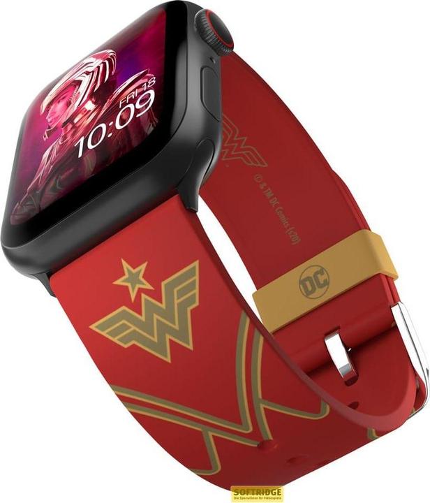 Produktbild Moby Fox DC Comics Smartwatch-Armband Wonder Woman 1984: Crimson Armor (Silikon, Apple Watch, Android)