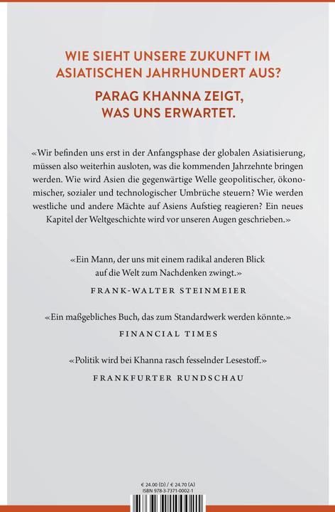 Produktbild Unsere asiatische Zukunft (Deutsch, Parag Khanna, 2019)