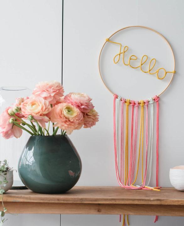 Actual product image Halbach Knitting tube from paper yarn