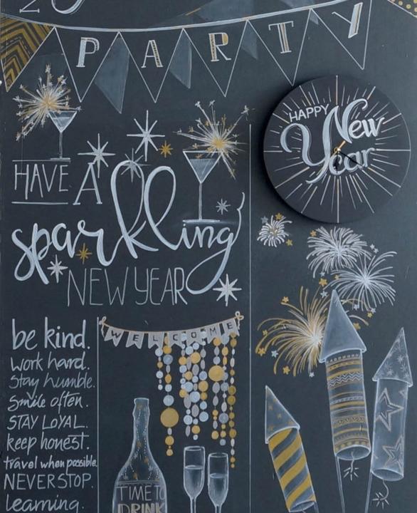 Actual product image Kreul Chalk marker Chalky, XXL, Snow White (Snow White, 15 mm, 1 x)