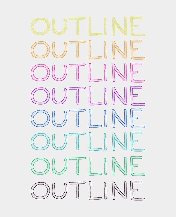 Produktbild I Am Creative Outliner Pen (Bunt, 8 x)