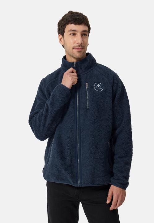 Cash-Mere Retro-Fleece-Jacke aus recyceltem Polyester (M)