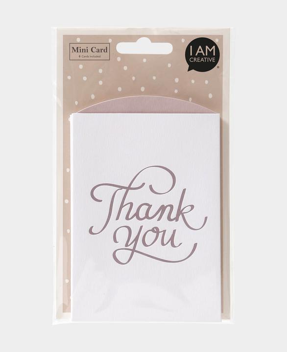 Immagine prodotto I Am Creative Set di carte di ringraziamento (4 pz.)