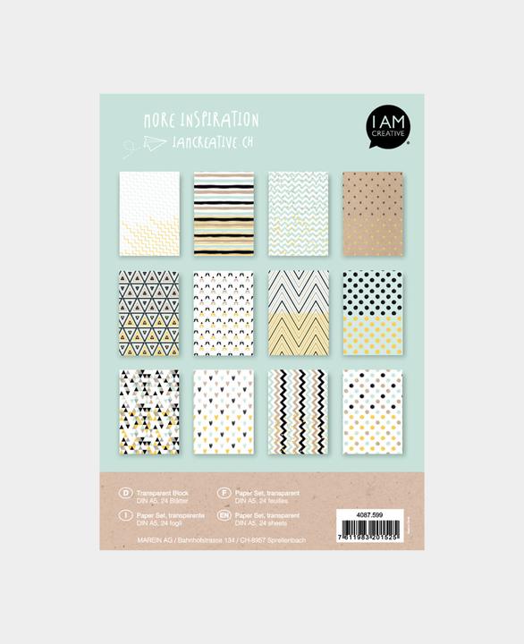 Image du produit I Am Creative Papier calque (24 x)