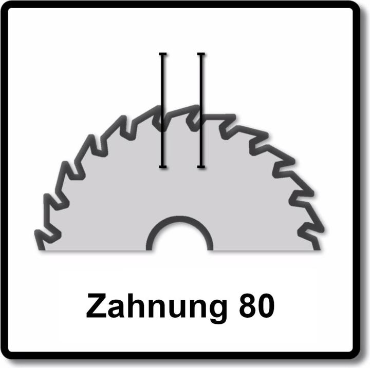 Immagine prodotto Bosch Professional Zubehör Lama circolare Expert per laminato ad alta pressione, 254 x 30 x 2,8 mm, 80
