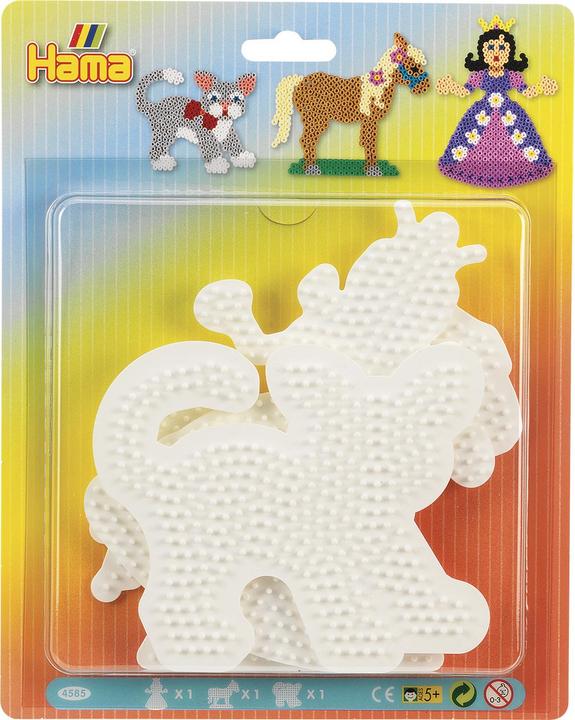 Immagine prodotto Hama Perlen Pegboard gatto/cavallo/principessa