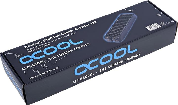 Actual product image Alphacool NexXxoS UT60 Full Copper 360mm (120 mm)
