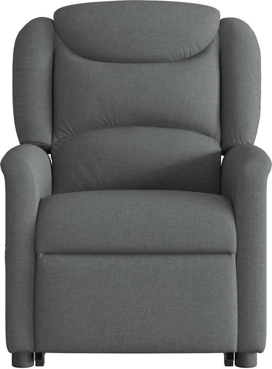 Produktbild VidaXL Massagesessel mit Aufstehhilfe Dunkelgrau Stoff