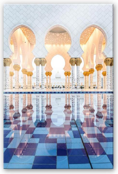 Produktbild Trenddeko Sheikh Zayed Moschee in Abu Dhabi (70 x 100 cm)
