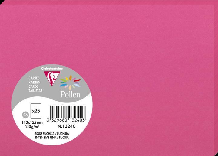 Image du produit Pollen Cartes simple (210 g/m², 25 x, 110 x 155 mm)