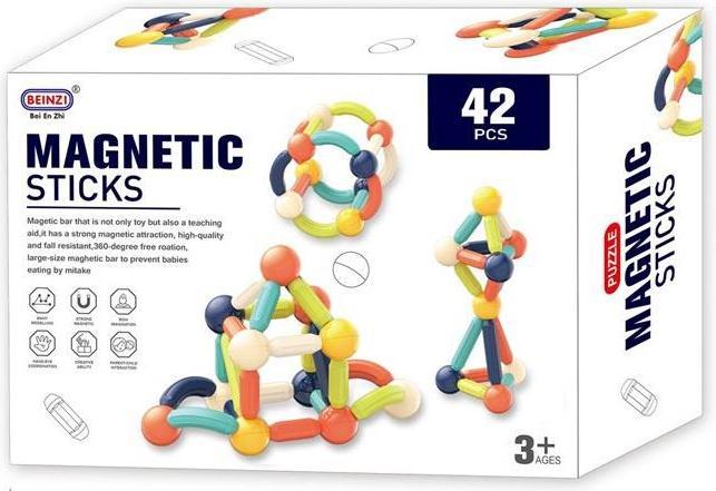 Produktbild No Name TOY CONSTR MAGNETIC 42PCS BEZ-002
