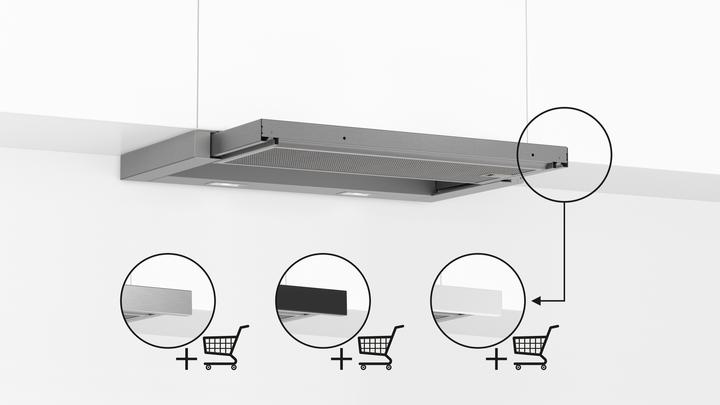 Actual product image Bosch Hausgeräte DFL064A52 (Substructure hood)