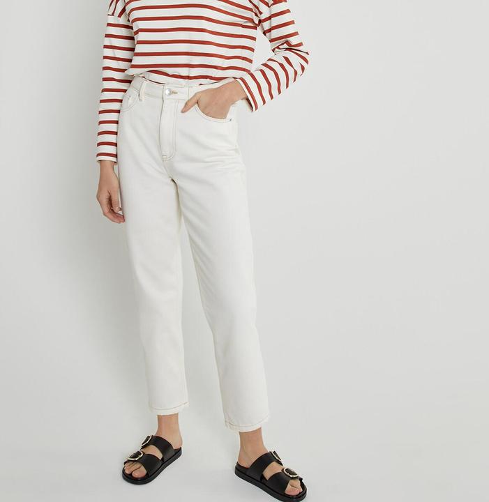 Actual product image La Redoute Collections Signature mom jeans (M)