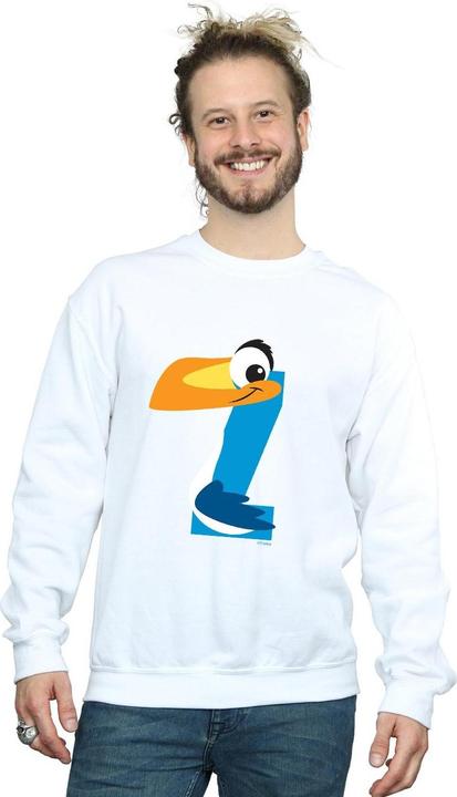 Actual product image Disney Mens Alphabet Z Is For Zazu Sweatshirt (S)